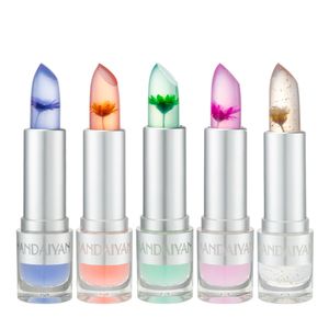 Moisturizing Flower Jelly Lipstick Color-changing Nourishing Lip Balm Nutritious Repair Lip Care Makeup Trendy Cosmetics