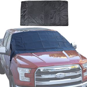 Car Front Windshield Snow Shield Shade Waterproof Sun Protection Black For Ford F150 Raptor 2009 UP