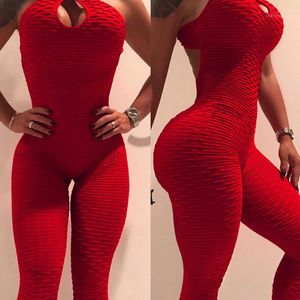 feitong jumpsuit summer Fitness Tight sexy jumpsuits for women 2019 Pants overalls for women party #3.5+11