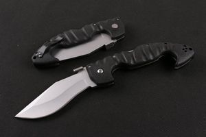 wholesale NEWER 21ST dogleg dog leg spartan knife ABS titanium Folding Camping Survival TOOLS Xmas gift knives 3300 1pcs freeshipping