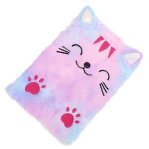 Cat Costumes Adorable Printed Plush Note Pad Writing Book Daily Planner For Home Office