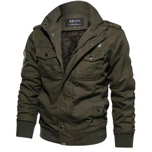 패션 - 가을 겨울 폭격기 기본 재킷 두꺼운 옷 남성 패션 망 재킷과 코트 캐주얼 윈드 브레이커 플러스 사이즈 M-6XL 두께