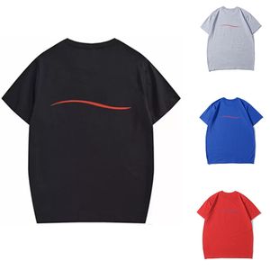 Tasarımcı erkek 19ss T Shirt Yeni Yüksek Kaliteli Erkek Bayanlar Çift Rahat Kısa Kollu Ekip Boyun Giyim
