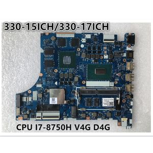Oryginalny laptop Lenovo IdeaPad 330-15ich/ 330-17ich płyta główna NM-B671 CPU I7-8750H V4G D4G FRU 5B20R46740