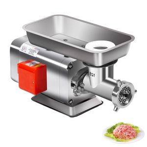 Venda imperdível moedor de carne elétrico de aço inoxidável doméstico máquina de enchimento de salsicha moedor de carne pesado moedor de carne doméstico