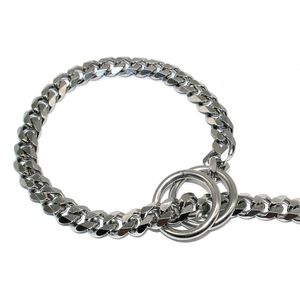 Dog Collars M Diameter Dog Choke Chain Choker Collar Strong Silver Gold Chrome Steel Metal Training 45c wmtyry