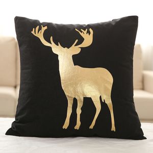 Designer Pillows Square Letter Poduszki Dekoracyjne Poduszki Luksusowe Projektanci Poduszki Moda Złota Poduszka Horse Home Decor 2202235D