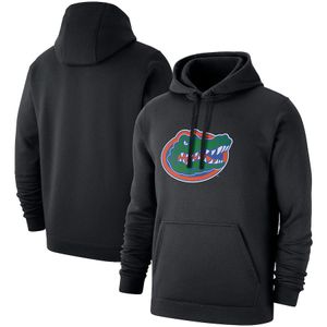Alabama Crimson Tide Heathered Gray Logo Club Fleece Pullover Hoodie Florida Gators Royal mens Sweatshirt black