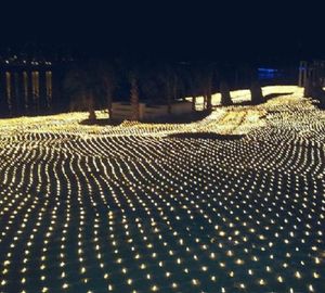 6M * 4M 678LEDS grandi luci nette luci natalizie a LED luci a tendina luci flash festival luci natalizie