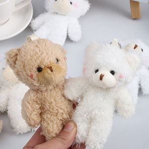 Trendy Fashion Lovely Cute Plush Doll Bear Keychain Animal Charms Pendant Toy Car Keyring Jewelry Christmas Party Gift