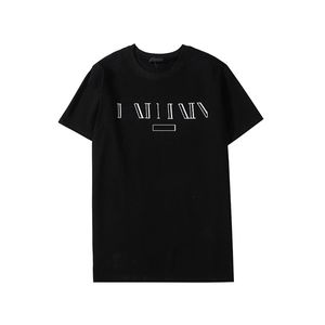 Camiseta de luxo para homens e mulheres, camisetas de grife curtas, moda de verão, casual com letras de marca, camisetas de designers de alta qualidade