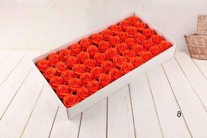 Yeni Yıl Sabun Çiçek 6 cm Yapay Güller Yüksek Dereceli Kutu Paketlenmiş Romantik Sevgililer Günü Günü Hediyesi Düğün Çiçekleri