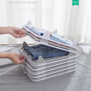 Creative T Shirt Clothes Organizer Closet Storage Travel Clothes Organization System TShirt Folding Board Home Organizer Tools