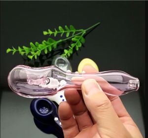 Europa i Americaglass Pipe Bubbler Palenie Szkło Wody Bong Multi Color Dym