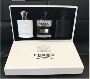 Wierook Creed Parfum 3 stcs/set deodorant wierookgeur geurige cologne voor mannen Silver Mountain Water/Creed Aventus/Green Irish Tweed 30 ml *3 stcs aromather parfum spring