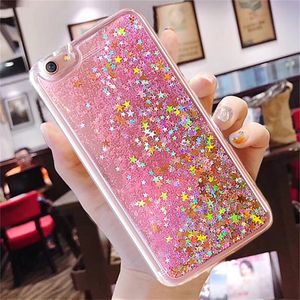 Olej ciekły Glitter Armor Defender Bling Telefon Case dla iPhone12 Mini Pro Max PC TPU Cover Universal Ochronne Shell Hybrid QuickSand Anti-Shock Case