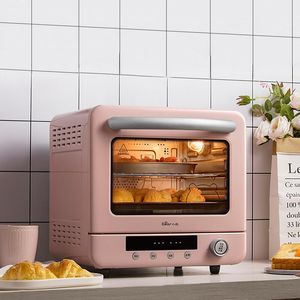 パンのミニトースターサイクロンスチームピザの多機能の朝食機械220Vのための電気オーブンの世帯20Lオーブン