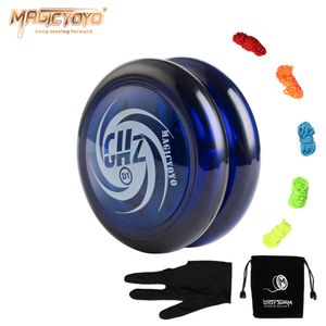 MAGICYOYO D1 GHZ 2A Responsive and Professional YoYo for Beginners Classic Plastic Yo Yo Kids Funny Toys LJ201031