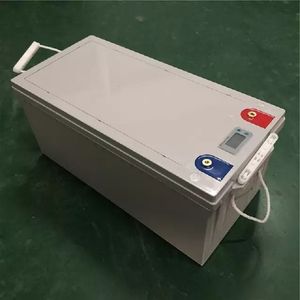 LIFEPO4 12V 200AH Battery Pack z wyświetlaczem LED Light RV Gospodarstwa domowego Magazynowanie Bateria słoneczna