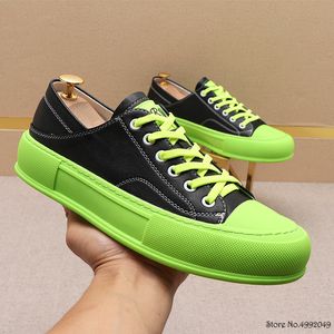 Arrival Designer New Men Simple Fashion Black White Low Lace Up Shoes Causal Flats Moccasins Male Rock Sports Walking Sn