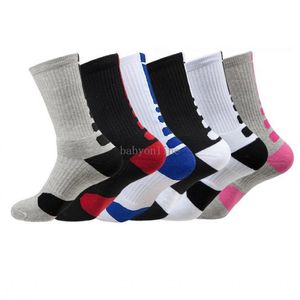 2pcs=1pair Fashion USA Professional Elite Basketball Socks Long Knee Athletic Sport Socks Men Compression Thermal Winter FY7322