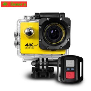 Wholesale cameras resale online - F60R Ultra HD K Action Camera Sport WiFi Camcorders MP Inch Screen Wireless Waterproof Exquisite retail box