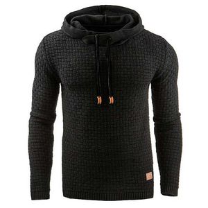 Jesień zimowy sweter mężczyźni moda z kapturem s plus rozmiar 5xl casual sweter płaszcz stałe koszulki potu 220105