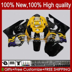 Corpo para Honda CBR CBR893 900 893 RR 1989 1990 1991 92 93 amarelo cinzento 94HC.102 CBR 893RR 900RR CBR900RR CBR893RR 89 90 91 1992 1993 carenagem