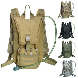 Camouflage Bag Tactical Molle Pouch Water Pouch 2.5L Hydration Pack Outdoor Sports Assault Combat No11-612