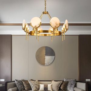 Nordic modern led chandelier lighting simple bedroom study chandelier lights light luxury creative designer pendant lamps