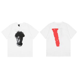 Youngboy CO Branded T shirts Panther Big V Kortärmad Vibe Loose Hip Hop T shirt