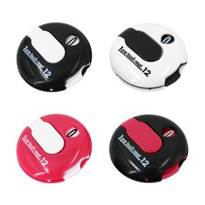 Mini Portable Easy Reset Up to 12 Strokes Golf Score Counter Black White Red Drop Ship
