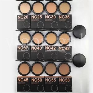 Gorący makijaż twarzy proszek dla kobiet Prasa Proszki NC Kolor Whitening Firma Rozjaśnić Concealer Naturalny Matting Contour Plus Foundation