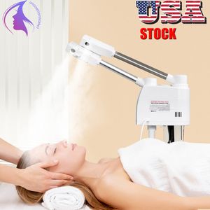 2021 Pro HotCold Ozone Vaporizer Facial Steamer Skin Rejuvenation Mist Steam湿気床噴霧器スパディープクレンザービューティーマシン酸素ジェット