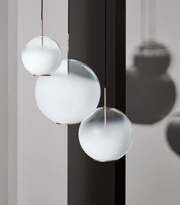 Светлостный роскошный градиентный стеклянный шарик люстра гостиная спальня прицела Nordic маленькая люстра