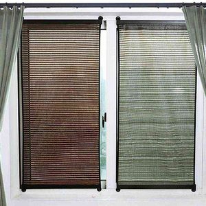 1pc Roller Window Sun Shades para persianas para el hogar Punch Punch Free Sunshade Window Cortina para la sala de estar de la habitación del hogar (135x60cm) W220309