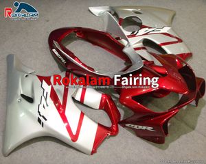 Motorcykel Fairings för Honda CBR600RR F4I 04 05 06 07 CBR600 F4I 2004 2005 2006 2007 Red ABS-fairing (formsprutning)