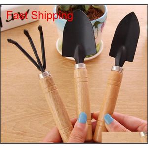 Wholesale small spade for gardening for sale - Group buy 3 set New Creative Gardening Tools Three Piece Mini Garden Tools Small Shovel Rake Spade Potted qyleHX packing2010