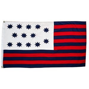 Guilford Adliye Sarayı 3x5 FT Bayrakları Bannerlar 150x90 cm 100D Polyester Yüksek Kaliteli Canlı Renk Ile İki Pirinç Grommets