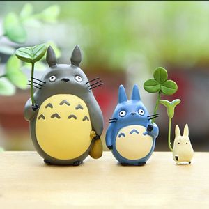 Wholesale totoro ornaments for sale - Group buy DIY Resin Totoro Model Figurines Fairy Flower Pot Ornament Miniatures Landscape Succulent Decoration Figure Crafts Gifts Home C0125