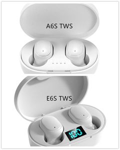 Auricolari TWS Wirless riduzione del rumore Connettore di chiusura in metallo Rinomina Ricarica wireless Cuffie Bluetooth con cellulare In-Ear Auricolari ecouteur cuffie