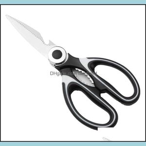 Kitchen Scissors Knives & Accessories Kitchen, Dining Bar Home Garden Shears With Blade Er Stainless Steel Mtifunctional Household Strong Ch