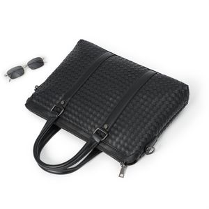 Alta Qualidade Homens Mulheres Design De Moda Saco Laptop Saco Cross Body Body Bolsas Blind Black Business Pasta de Negócios Computador Mensageiro Sacos