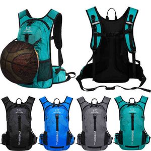 25L Outdoor Sport Cycling Camping Running Water Bag Helmet Storage Hydration Backpack Hiking Bike Riding Pack Bladder Knapsack G220308