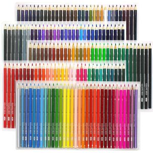 Professional 160 Colored Wooden Pencils Drawing Set Sketch Art Children Simple Pencil for School Y200709