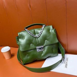 女性のバッグのクロスボディ2021シンプルトートPUレザーバッグ女性トレンドパーティークラッチハンドバッグと財布