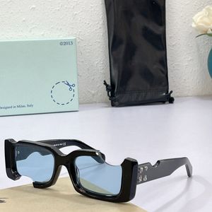 OW40006 Klassische Retro-Herren-Sonnenbrille, Modedesign, Damenbrille, Luxusmarke, Designer-Brille, Top-Qualität, trendige, berühmte Brille mit Etui, UV400