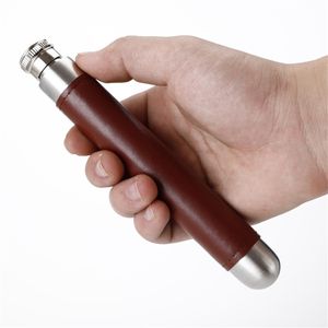 1OZ 1.5oz Hip Flask Wino Pipe Hiskey Pipet Kieszonkowy Pipe Mini Cup 30ml 45 ml 304 Kubek ze stali nierdzewnej Kubek alkoholowy Opcjonalny owinięcie