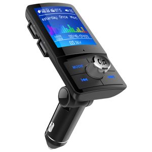 車のMP3プレーヤーの車の充電器BC45カラースクリーンのBluetoothレシーバー1.8インチディスプレイFMトランスミッタBTハンズフリーUSBリテールボックスで充電