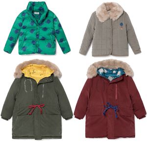 bambino ragazzo giacca bambino ragazza vestiti invernali giacca bambino giacca per bambini BOBO PIUMINO OUTWEARS abbigliamento natalizio cappotto di pelliccia LJ201125